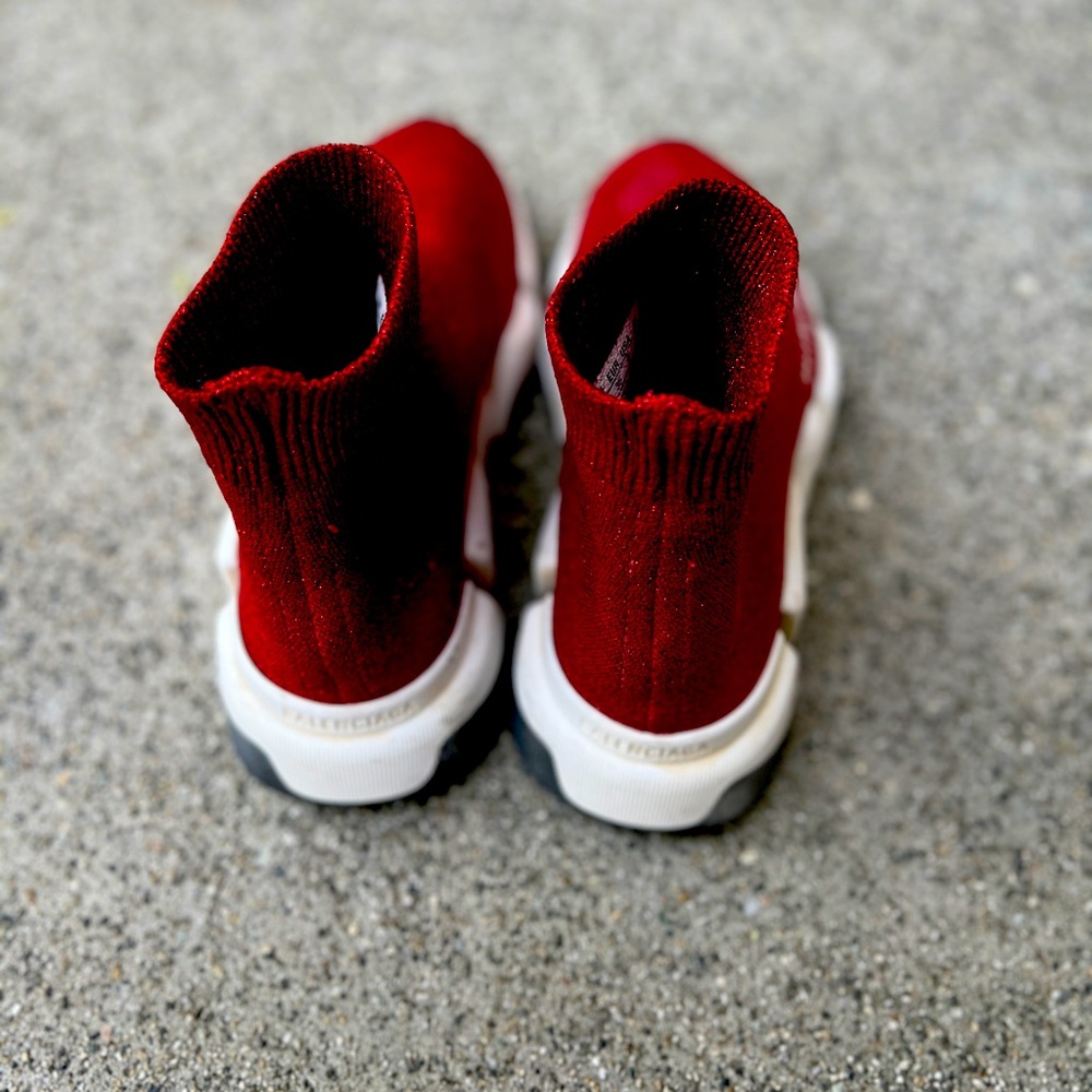 Balenciaga Kids Shoes- Ruby Red